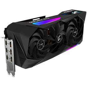 تصویر کارت گرافیک گیگابایت Aorus GeForce RTX 3070 Ti Master 8G Gigabyte Aorus GeForce RTX 3070 Ti Master 8G Graphic Card