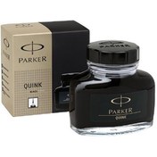 تصویر جوهر خودنویس شیشه ای مشکی (سیاه) 57 میل پارکر 