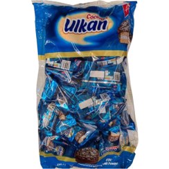 تصویر بیسکویت با مارشمالو و روکش کاکائویی یک کیلویی اولکان طعم نارگیلی 