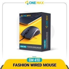 تصویر موس باسیم وان مکس مدل OM-410A ONEMAX OM-410A Wired Mouse