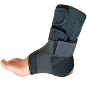 تصویر قوزک بند آتل دار اوپلون سما طب پاکان کد 6055 - رنگ:مشکی - سایز:فری سایز 