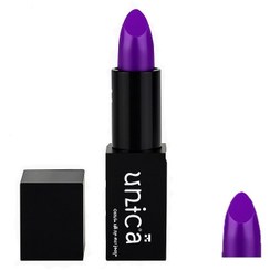 تصویر رژ لب جامد مات UNICA رنگ بنفش شماره12 