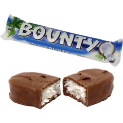 تصویر شکلات مغزدار بونتی ا BOUNTY coconut chocolate گرمی 50 ا Bounty Bounty