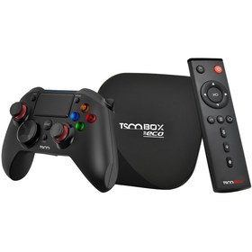 تصویر اندروید باکس تسکو مدل TAB ECO همراه با دسته بازی مدل TG 170W TSCO TAB ECO Android Box With TG 170W Wireless Gamepad