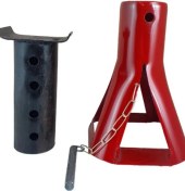 تصویر خرک خودرو فلزی ۳ تن با پایه قابل تنظیم 