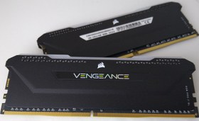 تصویر رم 16 گیگ مدل Corsair VENGEANCE RGB PRO DDR4 16GB (1x16GB) 3600MHz (استوک) 