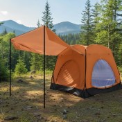 تصویر چادر مسافرتی 8 نفره سایانا مدل گلکسی کد VIP 