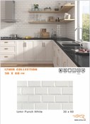 تصویر ازمیر Izmir – کاشی ازمیر آجرنما سفید براق 30×60 – کاشی چلسی Chelsea Tile 