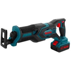 تصویر اره افقی بر شارژی رونیکس مدل 8904 با باتری ۴۰ ولت براشلس 