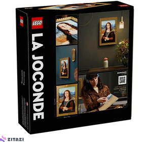 تصویر لگو سری هنر مدل تابلو لبخند مونالیزا ۳۱۲۱۳ - LEGO ART Mona Lisa 31213 