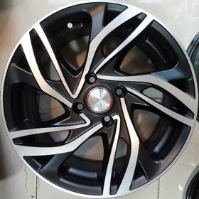 تصویر رینگ اسپرت سایز ۱۶ (۱۰۸×۴) فونیکس رختراش مشکی مات Sport wheel size 16" (4×108) Fonix matte black