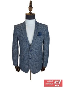 تصویر خرید کت تک مردانه اصل مجلسی برند BEYEFENDİ رنگ آبی کد ty73629995 