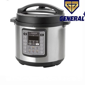 تصویر زودپز برقی دیجیتالی عرشیا مدل EB118-2372 Arshia digital electric pressure cooker model EB118-2372