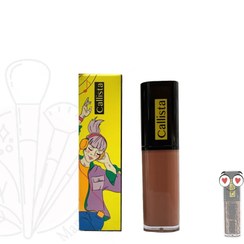تصویر لیپ گلاس شاین قهوه ای S33 فاقد پارابن کالیستا اصل (ساخت ایران) تاریخ جدید Callista Lip Gloss S33 