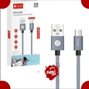 تصویر کابل تبدیل USB به microUSB پرووان مدل PCC195 طول 2 متر 