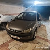 تصویر پژو 206 صندوقدار مدل 1395 ا V8 V8