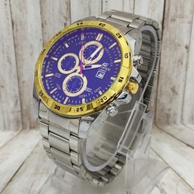 تصویر ساعت مچی عقربه‌ای مردانه طرح 3 موتور کاسیو CASIO EDIFICE کد428 