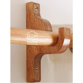 تصویر چوب پرده ضدآب چوبی نسیم 