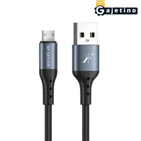 تصویر قیمت و خرید کابل شارژ میکرو کی اف سنیور مدل KF Senior S88-M Micro USB Cable 