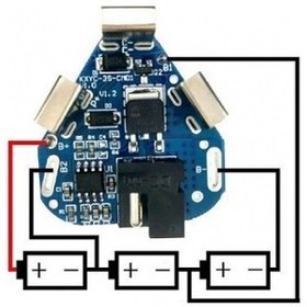 تصویر ماژول محافظ شارژ باتری لیتیومی ۳ سل ۸A مناسب دریل شارژی 