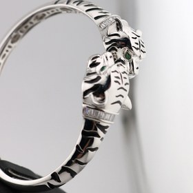 تصویر دستبند النگویی کارتیر نقره mk3039 