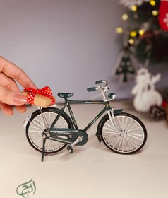 تصویر ماکت دوچرخه کلاسیک دکوری 