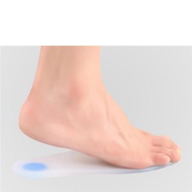 تصویر کفی طبی پنجه دار سیلیکونی کد093 پاک سمنPaksaman 093-(Silicone Insole (full length