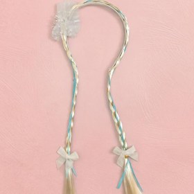 تصویر تل مویی بافت پرنسسی 