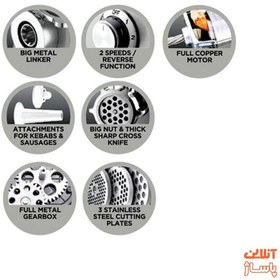 تصویر چرخ گوشت بیسمارک مدل BM2355 Bismark BM2355 Meat Grinder