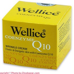 تصویر کرم ضد چین و چروک کوآنزیم ویلیس Wellice Coenzyme Q10 Wrinkle Cream 70gr