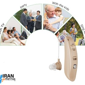 تصویر سمعک هوشمند آیجویر مدل GM360 با قابلیت بلوتوث و کاهش نویز 