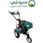 تصویر تیلر روتیواتور دیزلی استارتی 10 اسب گلف گاردن Golf Garden SC135ZE POWER TILLER GOLF GARDEN