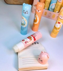 تصویر چسب ماتیکی عروسکی - آبی 