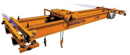 تصویر طراحی و محاسبات جرثقیل سقفی با ظرفیت 5 تن Design and calculation of 5 ton crane overhead