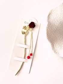 تصویر کانزاشی رز قرمز 