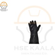 تصویر دستکش ایمنی میهن یزد ضخیم لاستیکی 