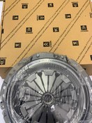 تصویر دیسک وصفحه کلاچ پژو ۴۰۵ والئو اصلی پری دمپر Original Peugeot 405 Valeo clutch disc and plate with pre-damper plate