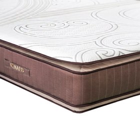 تصویر تشک نفیس مدل اسلیپ پلاس A سایز یکنفره متوسط 100 × 200 nafis mattress Sleep Plus A model