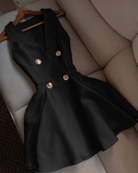 تصویر سارافون زنانه ۴ دکمه 