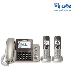 تصویر تلفن بی‌سیم پاناسونیک مدل KX-TGF352 Panasonic KX-TGF352 Wireless Phone