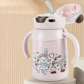 تصویر قمقمه دسته دار قمقمه استیل