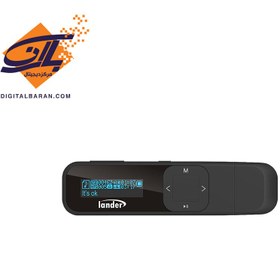 تصویر پخش کننده موسیقی لندر مدل LD-31 LANDER LD-31 DIGITAL MP3 PLAYER