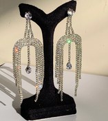 تصویر گوشواره مجلسی جواهری 