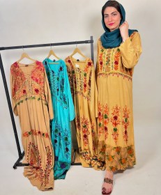 تصویر پیراهن هندی آیلا کد:۱۱۲۰ 