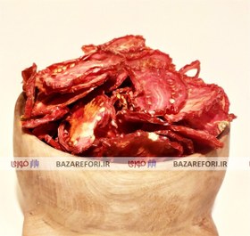 تصویر گوجه فرنگی خشک بسته 135گرمی آجیل تکدونه - بازار فوری Dried tomatoes- 135g- single-seeded nuts