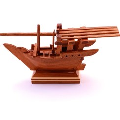 تصویر کشتی مینیاتوری صیادی L02 Miniature fishing boat L02