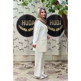 تصویر کت و شلوار زنانه HUDA - C10 