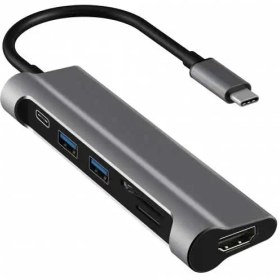 تصویر هاب شش پورت USB-C جی سی پال مدل JCP6217 Jcpal LINX USB-C 6-Port Hub JCP6217