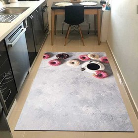 تصویر فرش چاپی طرح آشپزخانه کد 563 