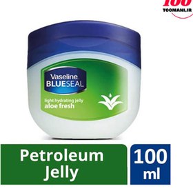 تصویر وازلین ژل Vaseline Blueseal دست و بدن مدل Aloe Fresh حجم 250 میل 